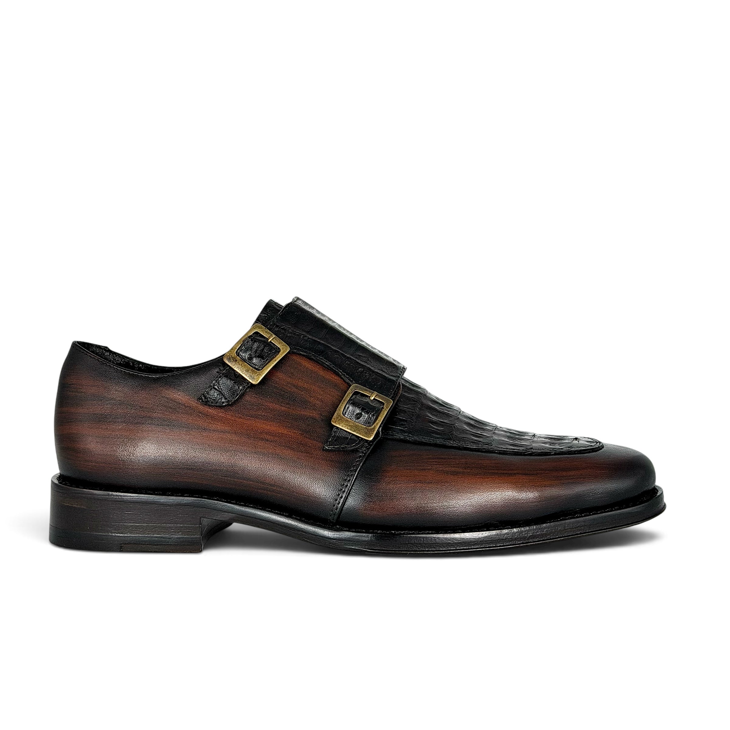 MARSELLA W/COCODRILO BROWN