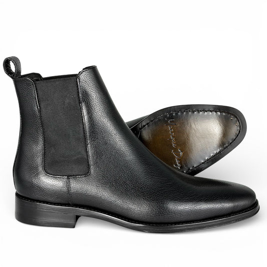 CHELSEA HIGH LEATHER BLACK