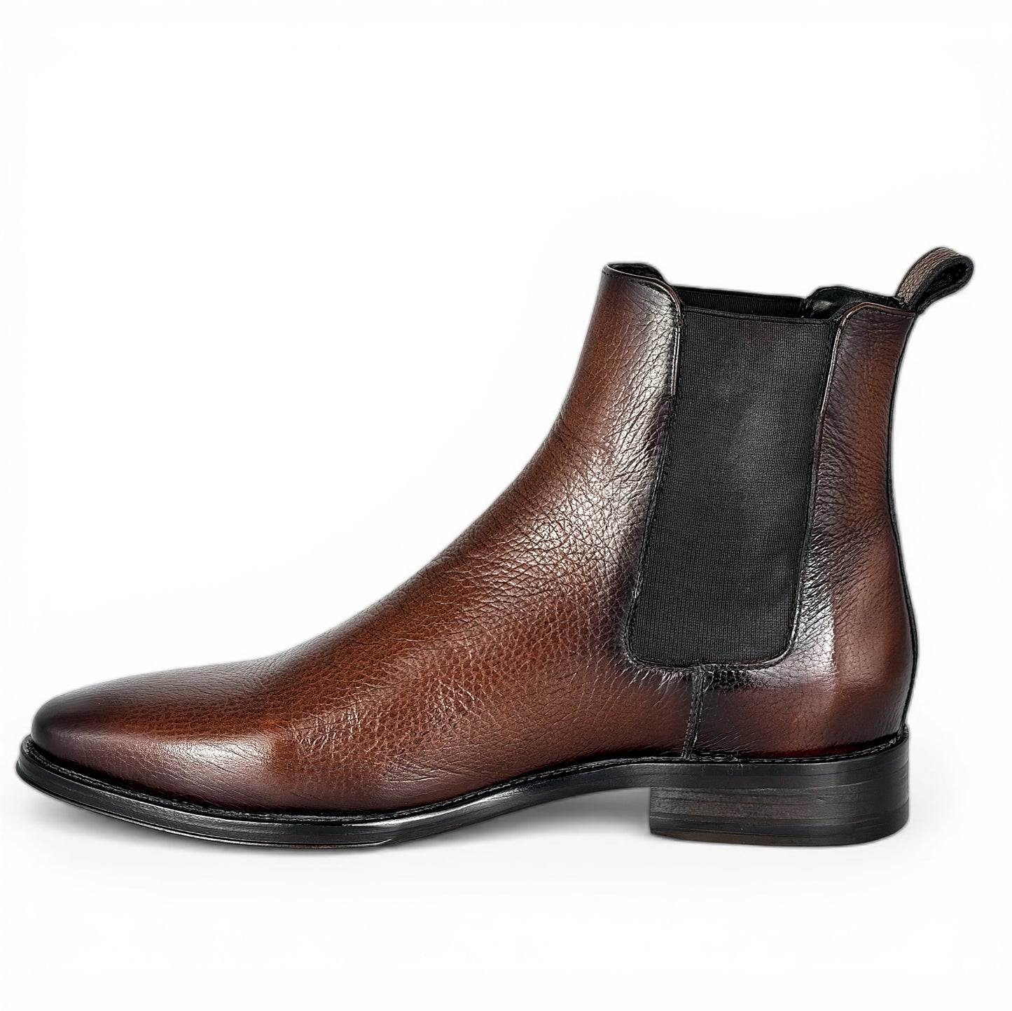 CHELSEA HIGH LEATHER BROWN