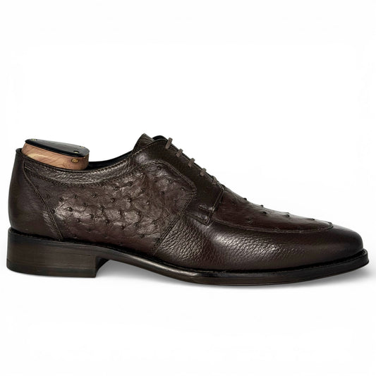 CANADÁ VENADO/AVESTRUZ DARK BROWN