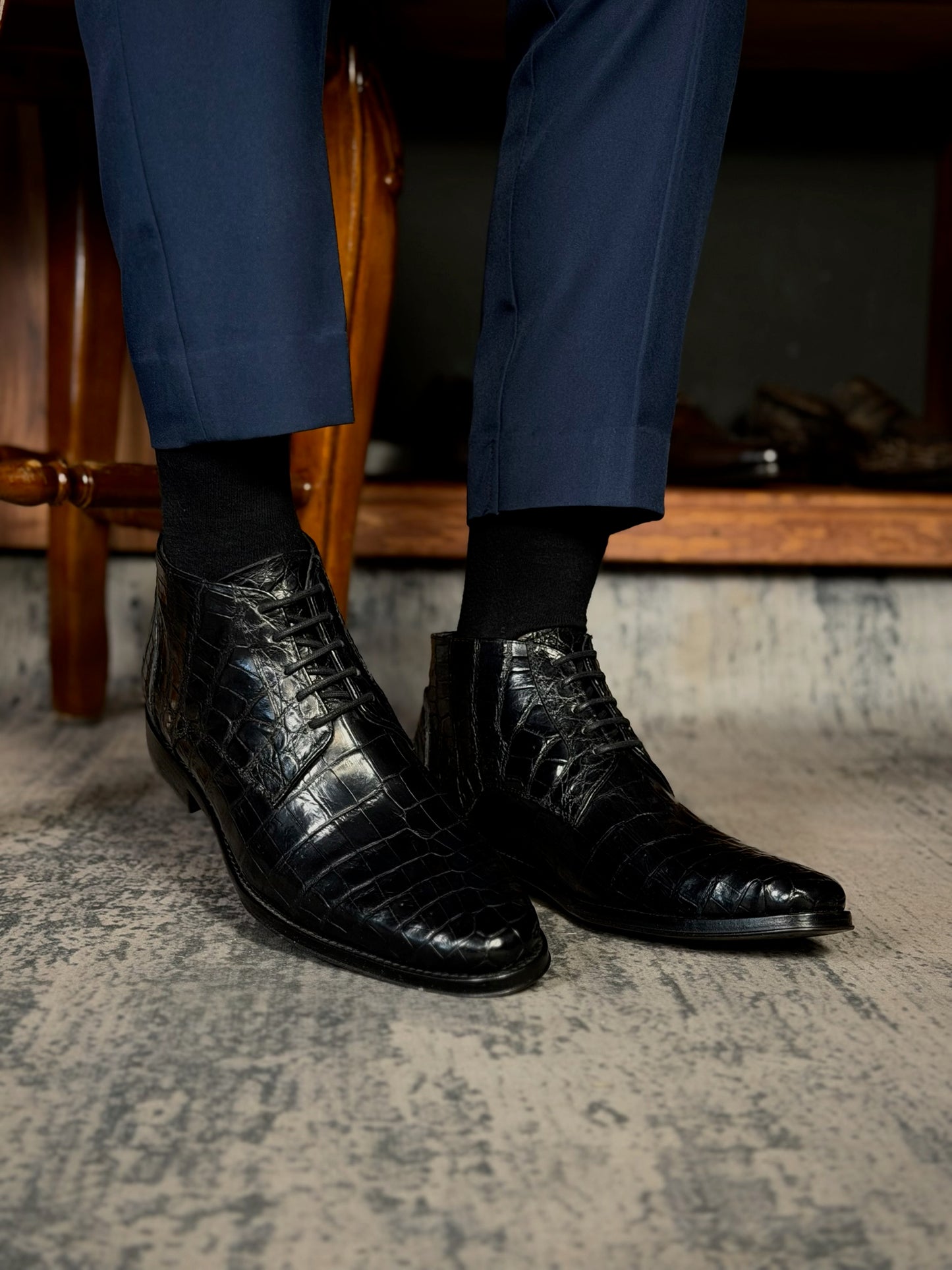 RUSIA COCODRILO BLACK