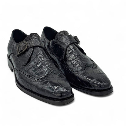 OSLO COCODRILO DARK BROWN