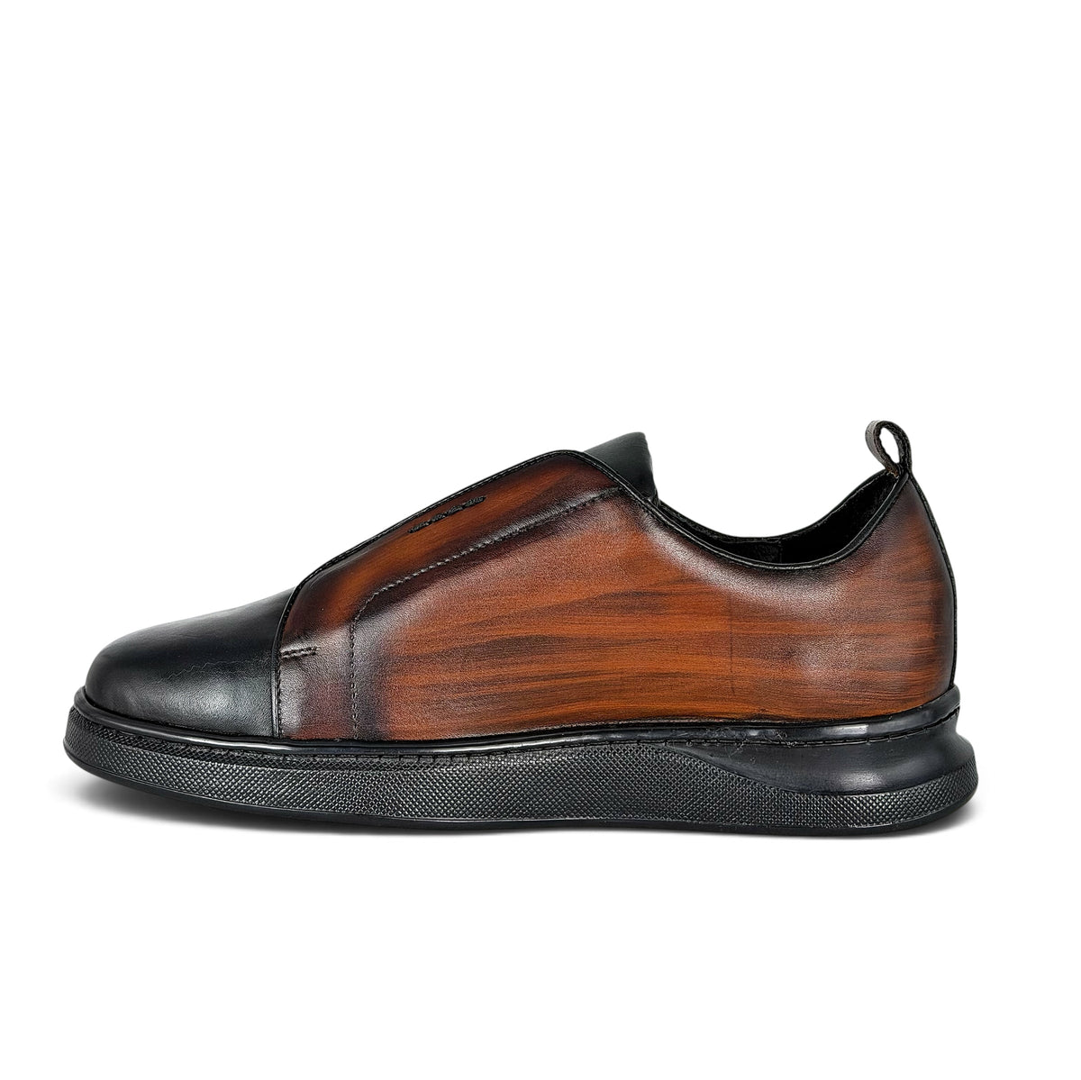 VALENCIA LEATHER BLACK PATINA