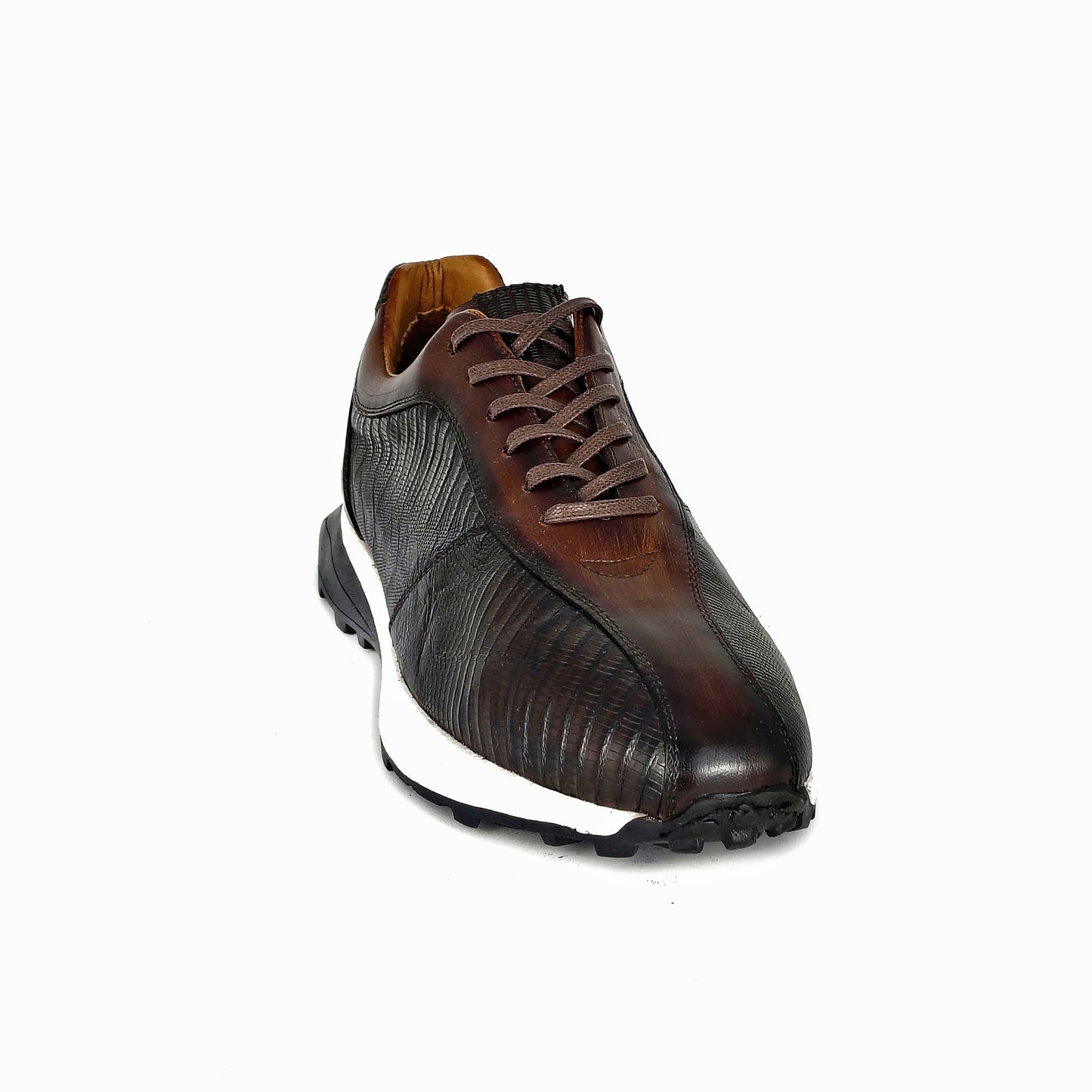 SEÚL W/LIZARD DARK BROWN