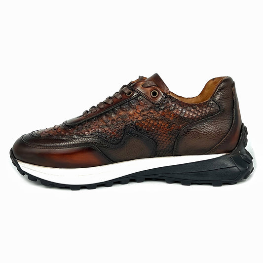 PEKÍN W/PITON BROWN